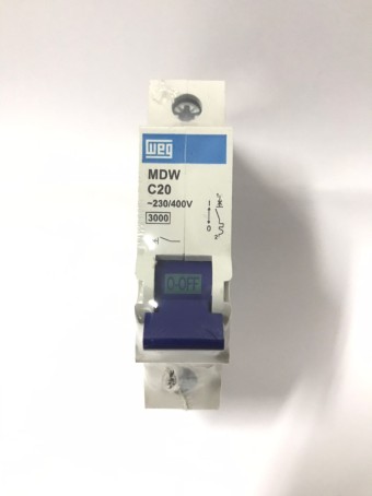 Disjuntor monopolar MDW-C20