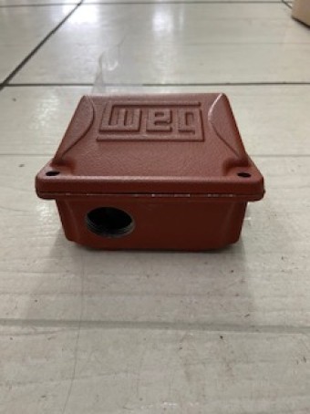 CAIXA DE LIGAÇÃO WEG CARCAÇA 63, 71, 80, 90 E 100 - BITOLA DA ROSCA RWG 3/4 POLEGADA - W21 E W22