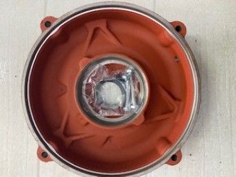 TAMPA DIANTEIRA WEG 112 PARA ROLAMENTO 307 COM VEDAÇÃO TIPO V RING LINHA W21