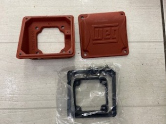 CAIXA DE LIGAÇÃO WEG CARCAÇA 63, 71, 80, 90 E 100 - BITOLA DA ROSCA RWG 1/2 POLEGADA - W21 E W22