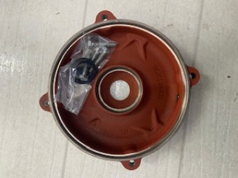 TAMPA DIANTEIRA WEG 90 PARA ROLAMENTO 205 COM VEDAÇÃO TIPO V RING LINHA W21 e W22