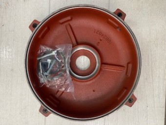 TAMPA TRASEIRA WEG 132 PARA ROLAMENTO 207 COM VEDAÇÃO TIPO V RING LINHA W21 e W22