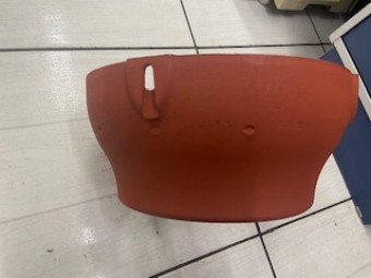 TAMPA DEFLETORA WEG 180 - W22 - PARA MOTOR SEM GRAXEIRA