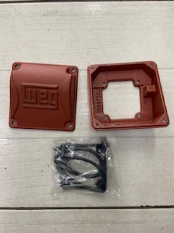 CAIXA DE LIGAÇÃO WEG CARCAÇA 112 E 132 - BITOLA DA ROSCA RWG 1 POLEGADA - W21 E W22