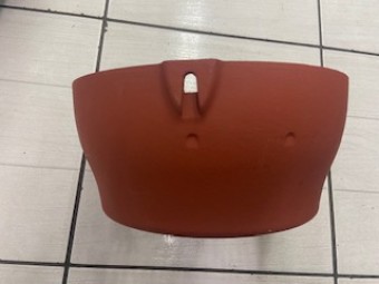 TAMPA DEFLETORA WEG 160 - W22 - Para Motor Sem Graxeira