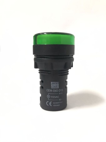 Sinaleiro WEG Monobloco CEW-SM2 VERDE 