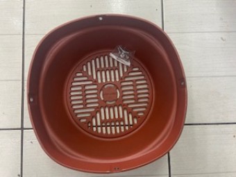 TAMPA DEFLETORA WEG 180 - W21 - PARA MOTOR SEM GRAXEIRA