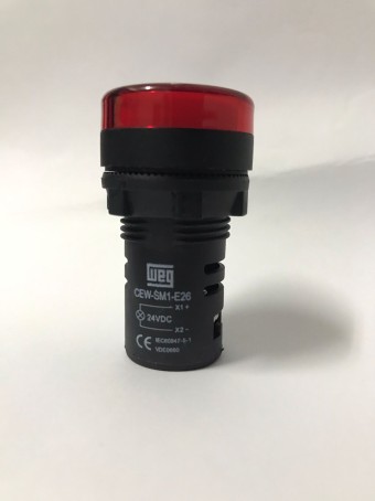 Sinaleiro WEG Monobloco CEW-SM1 VERMELHO