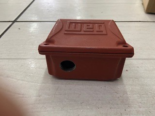 CAIXA DE LIGAÇÃO WEG CARCAÇA 63, 71, 80, 90 E 100 - BITOLA DA ROSCA RWG 1/2 POLEGADA - W21 E W22